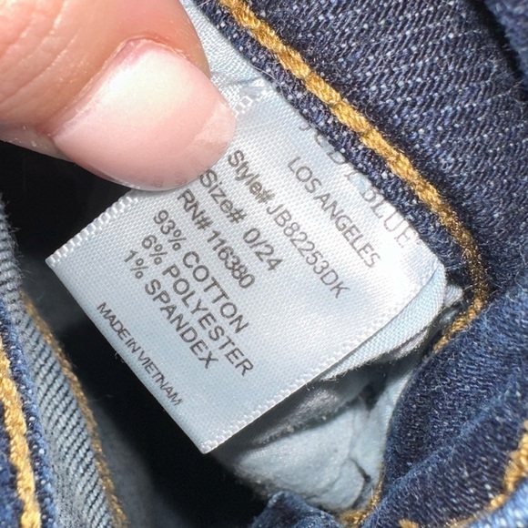 Judy Blue women’s skinny fit skinny jeans 0 24 denim contemporary - Picture 8 of 8